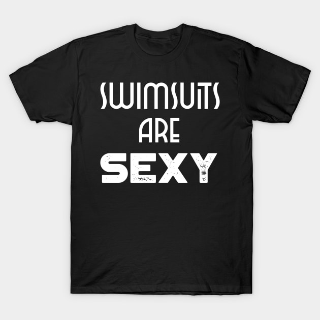 swimmers humor, fun swimming, quotes and jokes v14 T-Shirt by H2Ovib3s